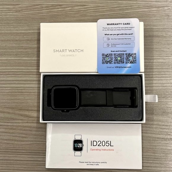 Smart Watch DO SPORTS ID205L Women's Black NEW - Picture 1 of 2